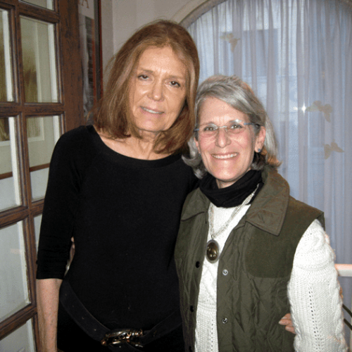 with Gloria Steinem